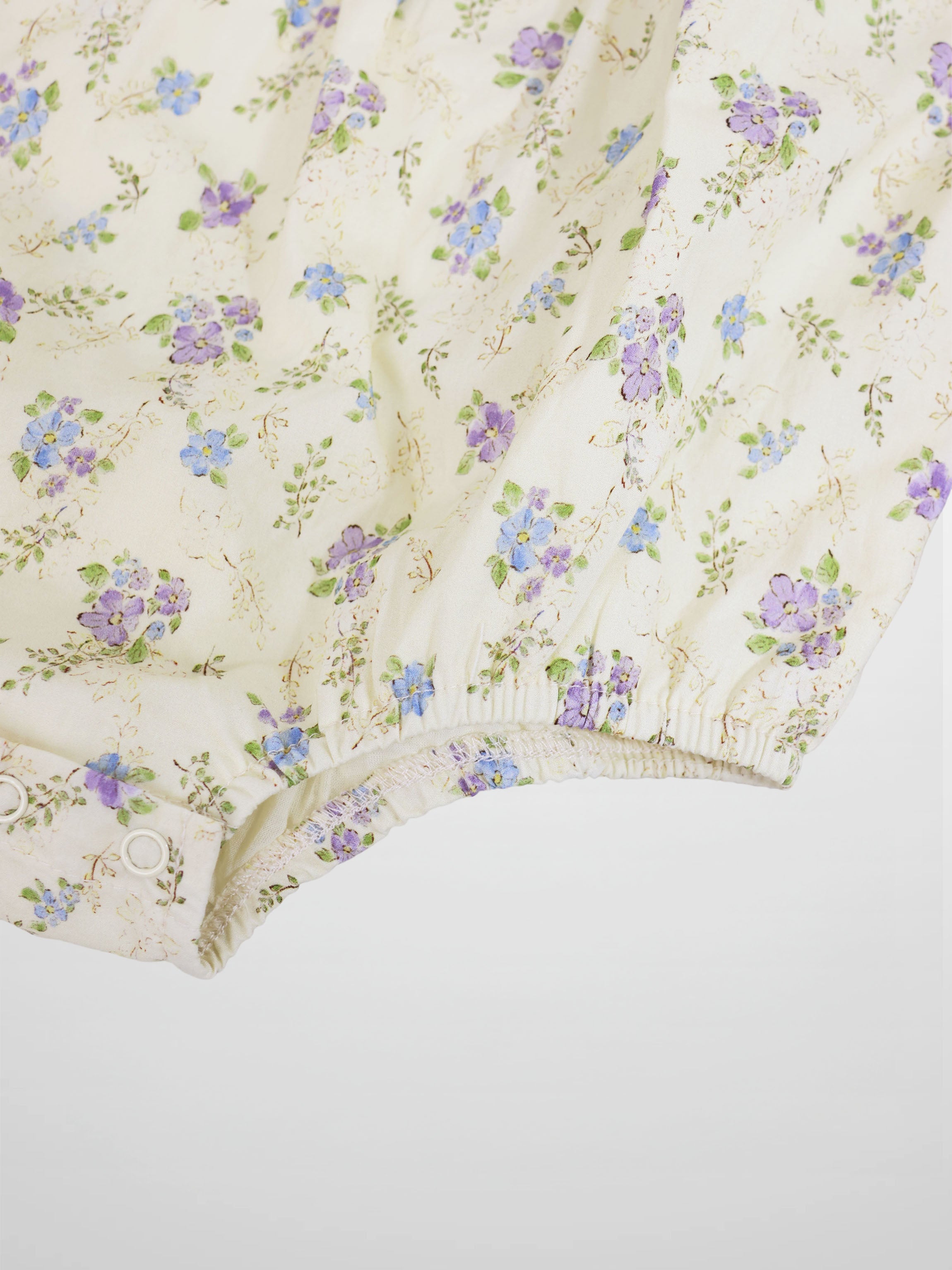 Ivory Flower Romper