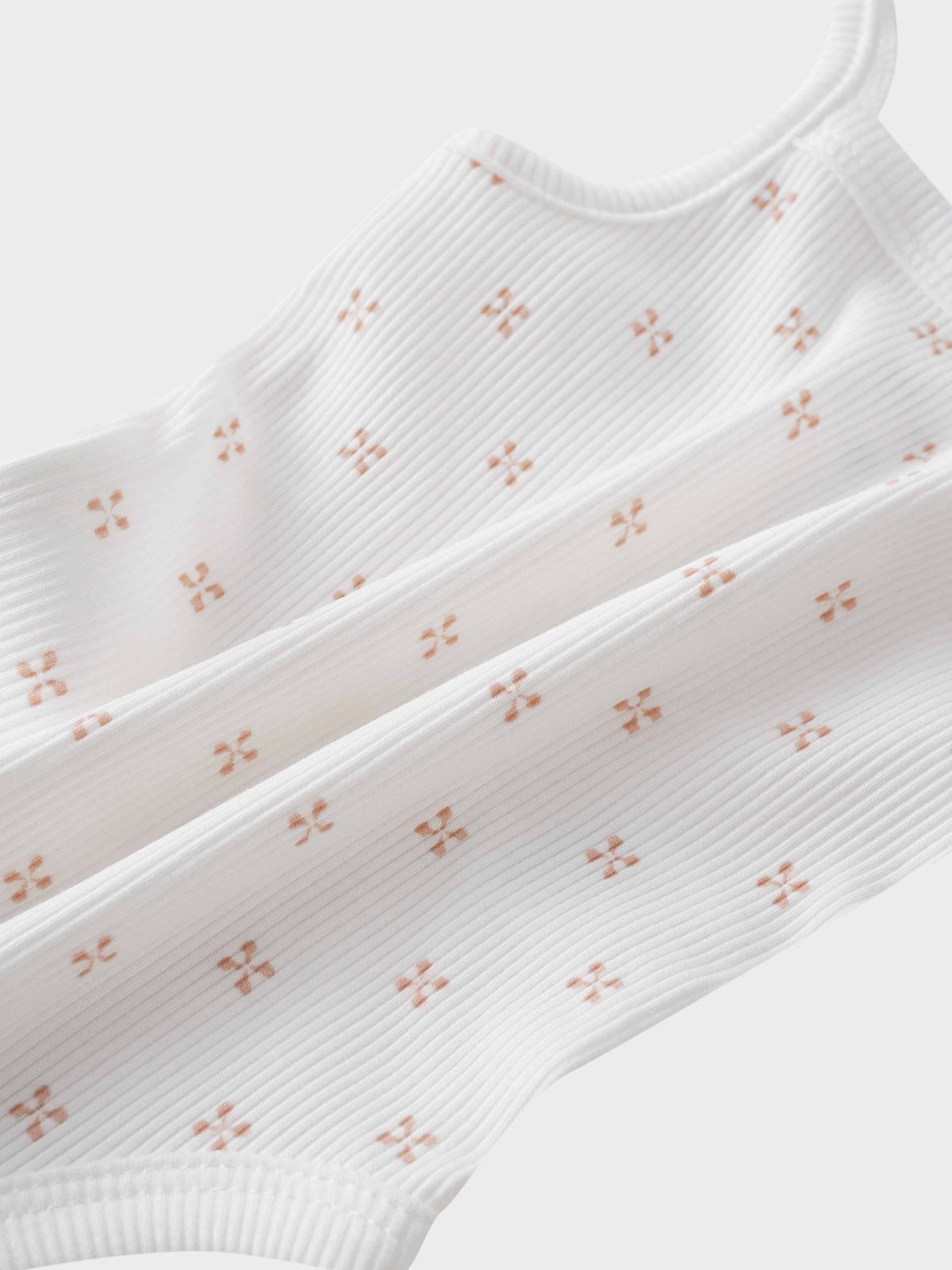 Pink diamond pattern bodysuit undershirt