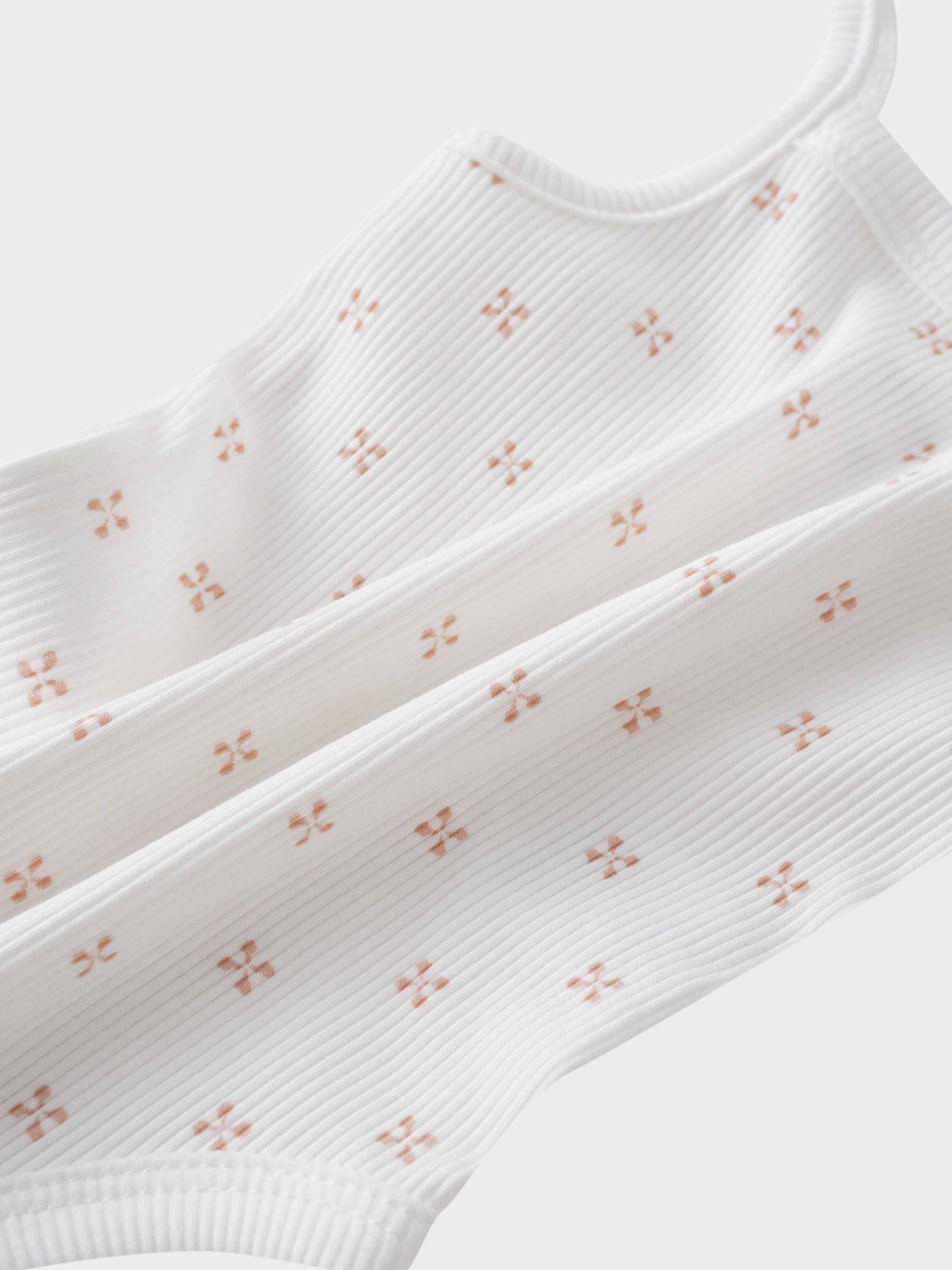 Pink diamond pattern bodysuit undershirt