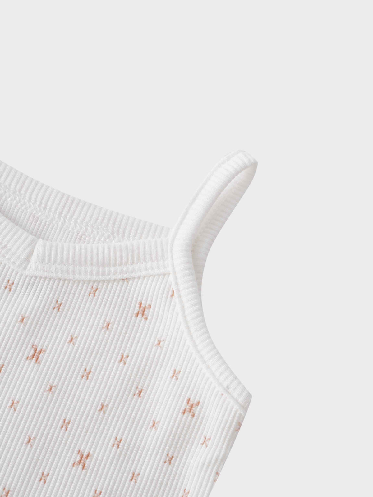 Diamond patterned bodysuit undershirt