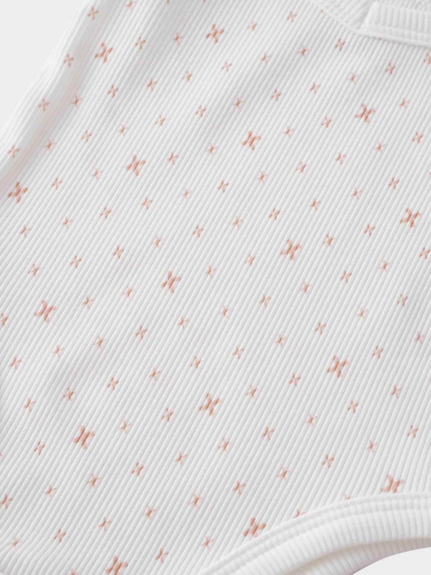 Pink diamond pattern bodysuit undershirt