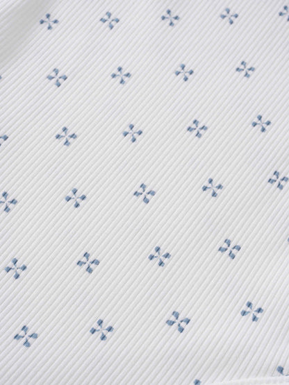 light blue diamond pattern fabric