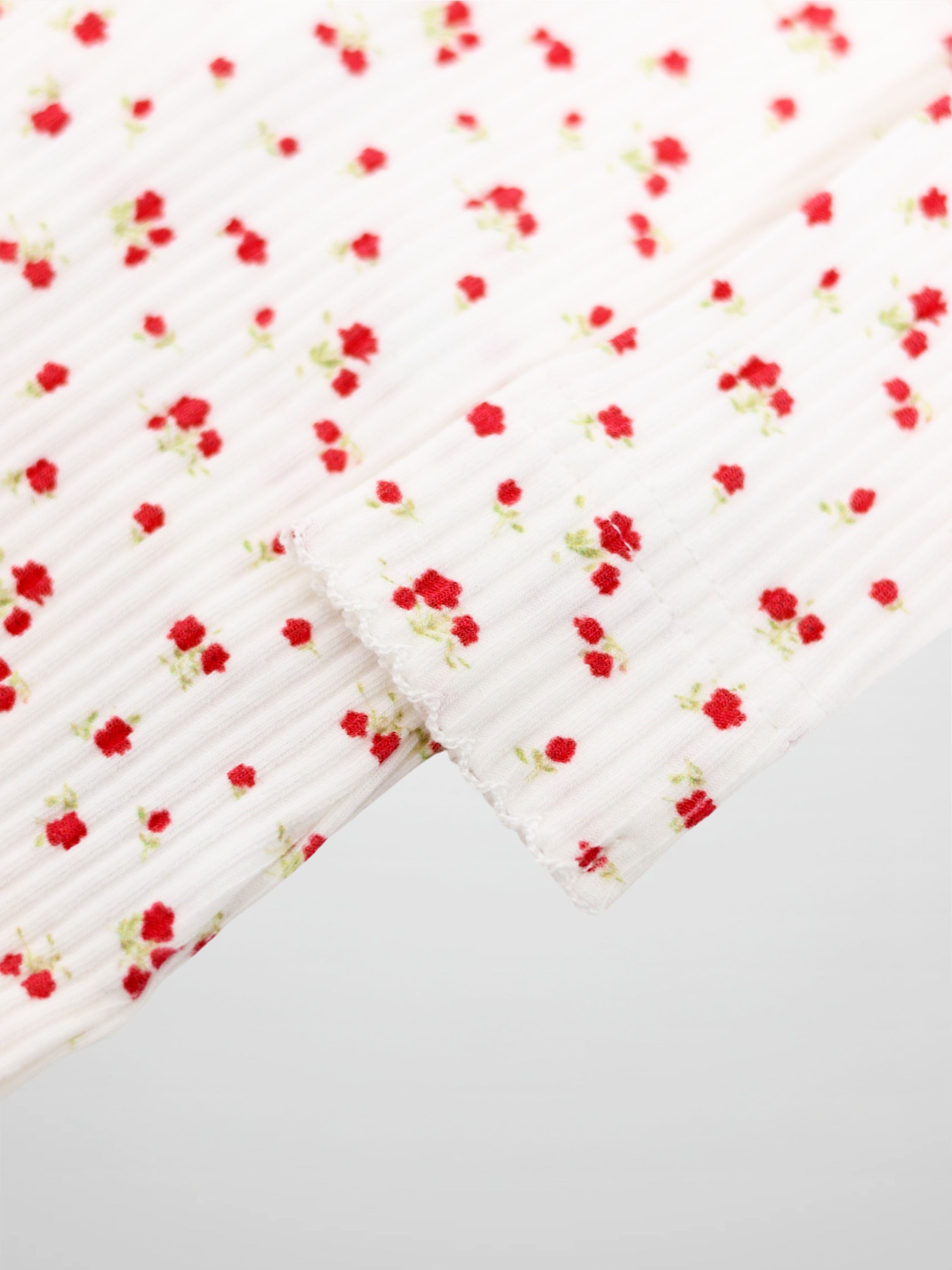 Red Flower Stretchy Girls&