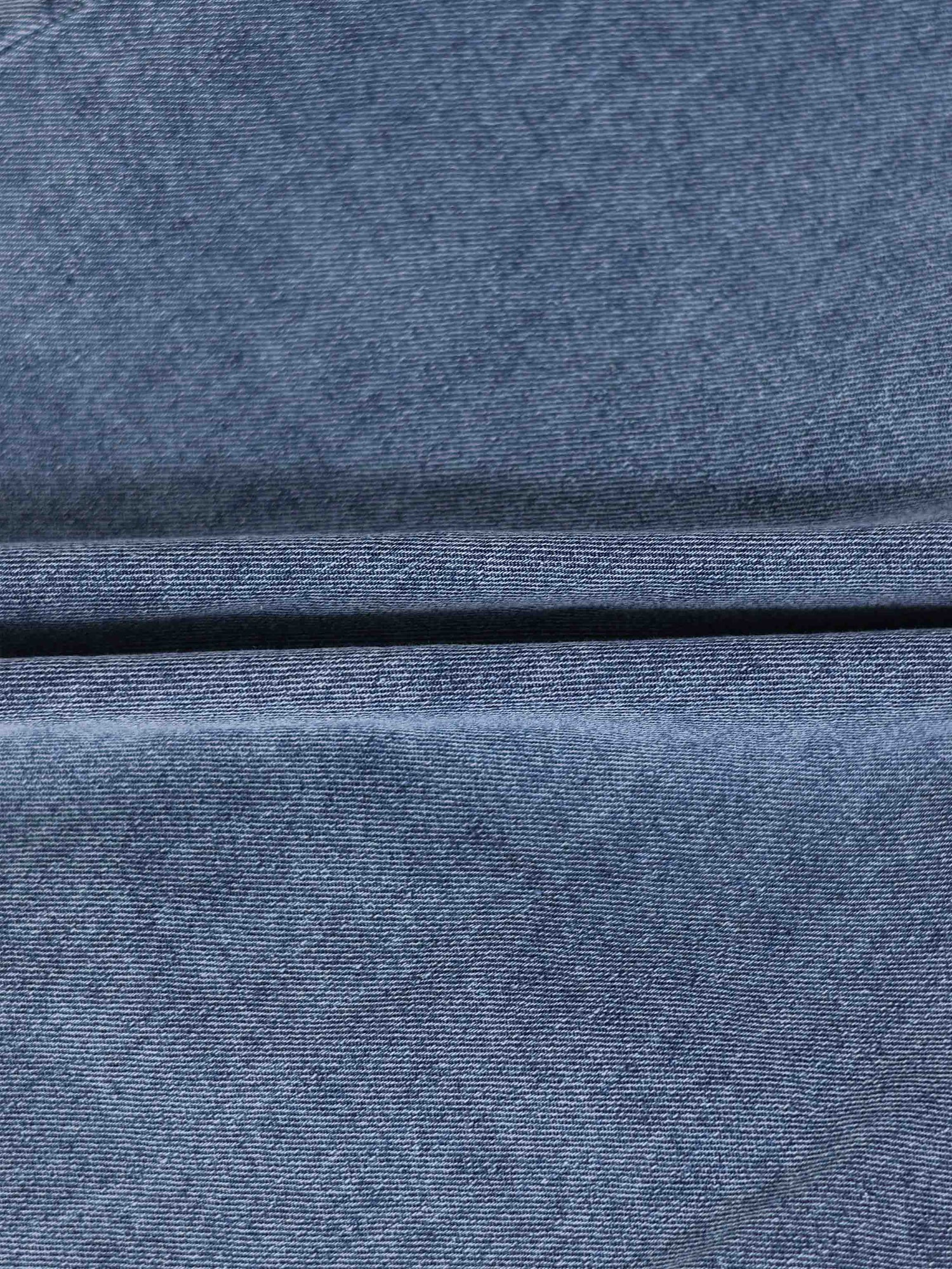 Blue Denim Boxy Shorts for boys by Adee, denim fabric close-up showing indigo weave