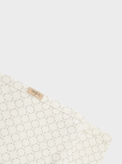 Tendril Vines  Blanket- Grey