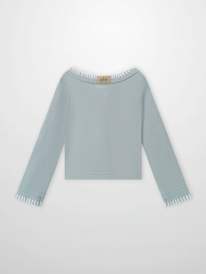 Legacy Stitch Cardigan, light blue ribbed knit for boys, dressy Adee top