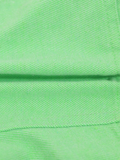 Boys Denim Shorts by Adee in neon green denim fabric