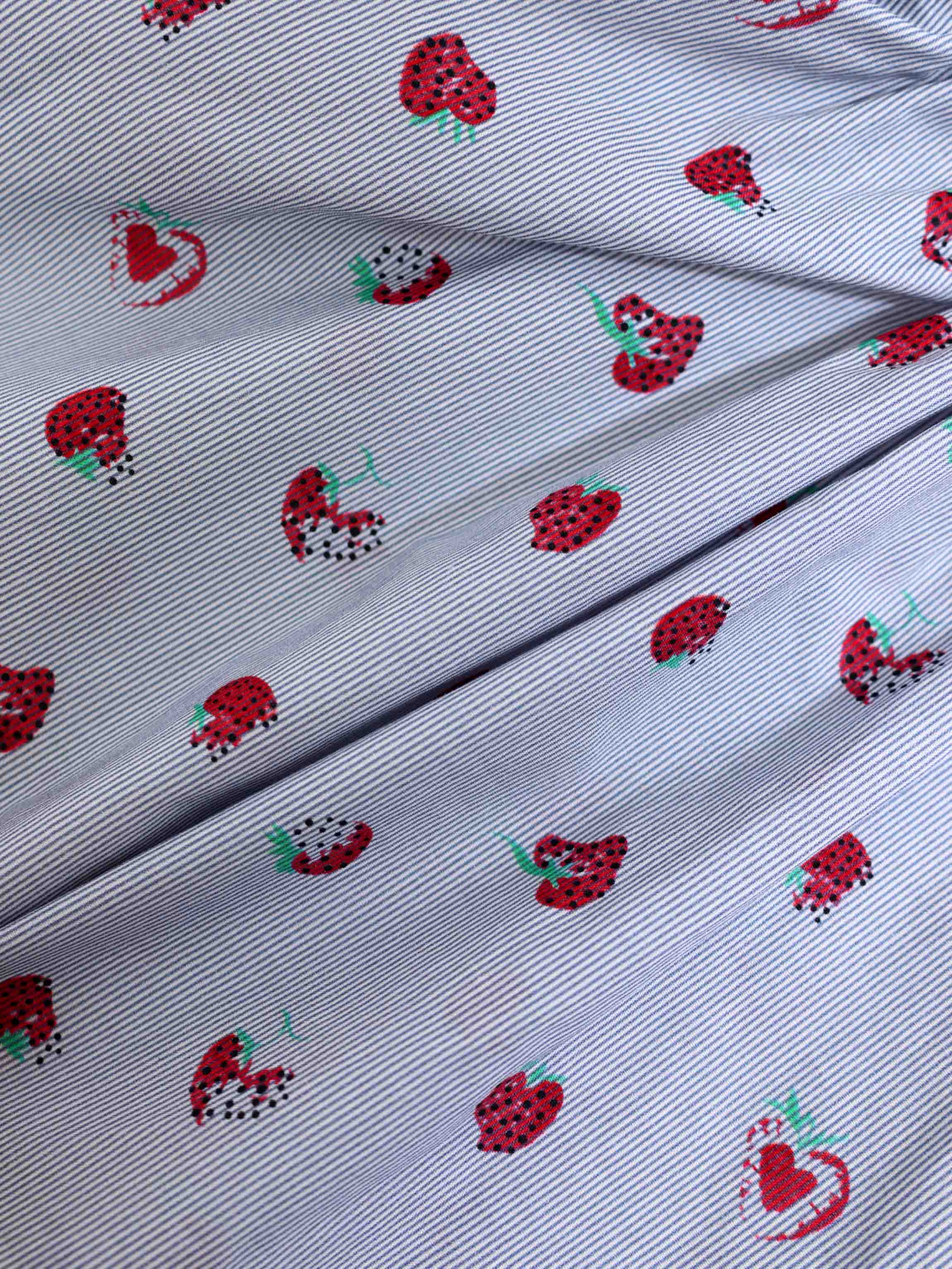 Strawberry Print Skirt