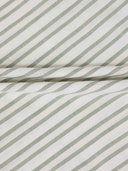 Adee green striped denim shorts for boys, dressy bottoms.
