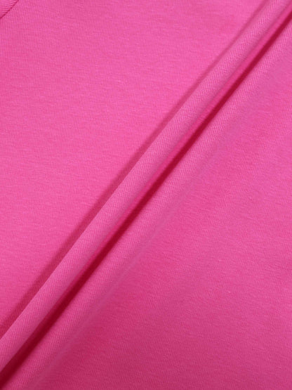 Short Sleeve Bubble T-Shirt - Pink