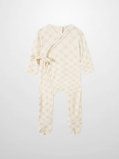 Little Button Stretchy - Blue boys&