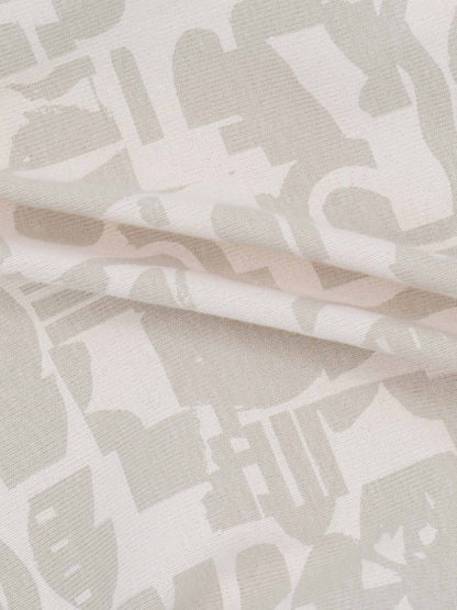 Abstract Print Stretchy- Red