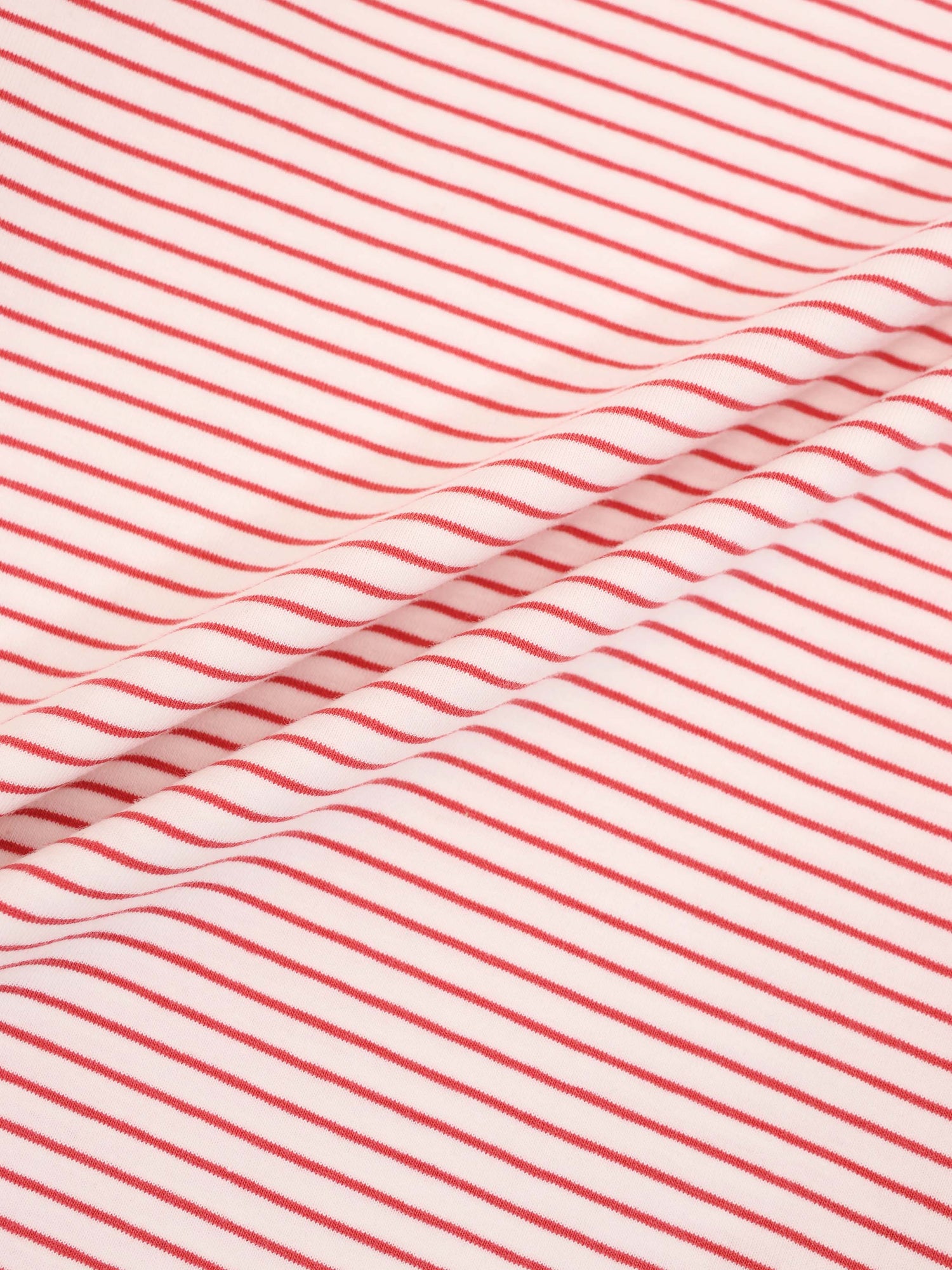 Pink Striped 3/4 Sleeve T-Shirt