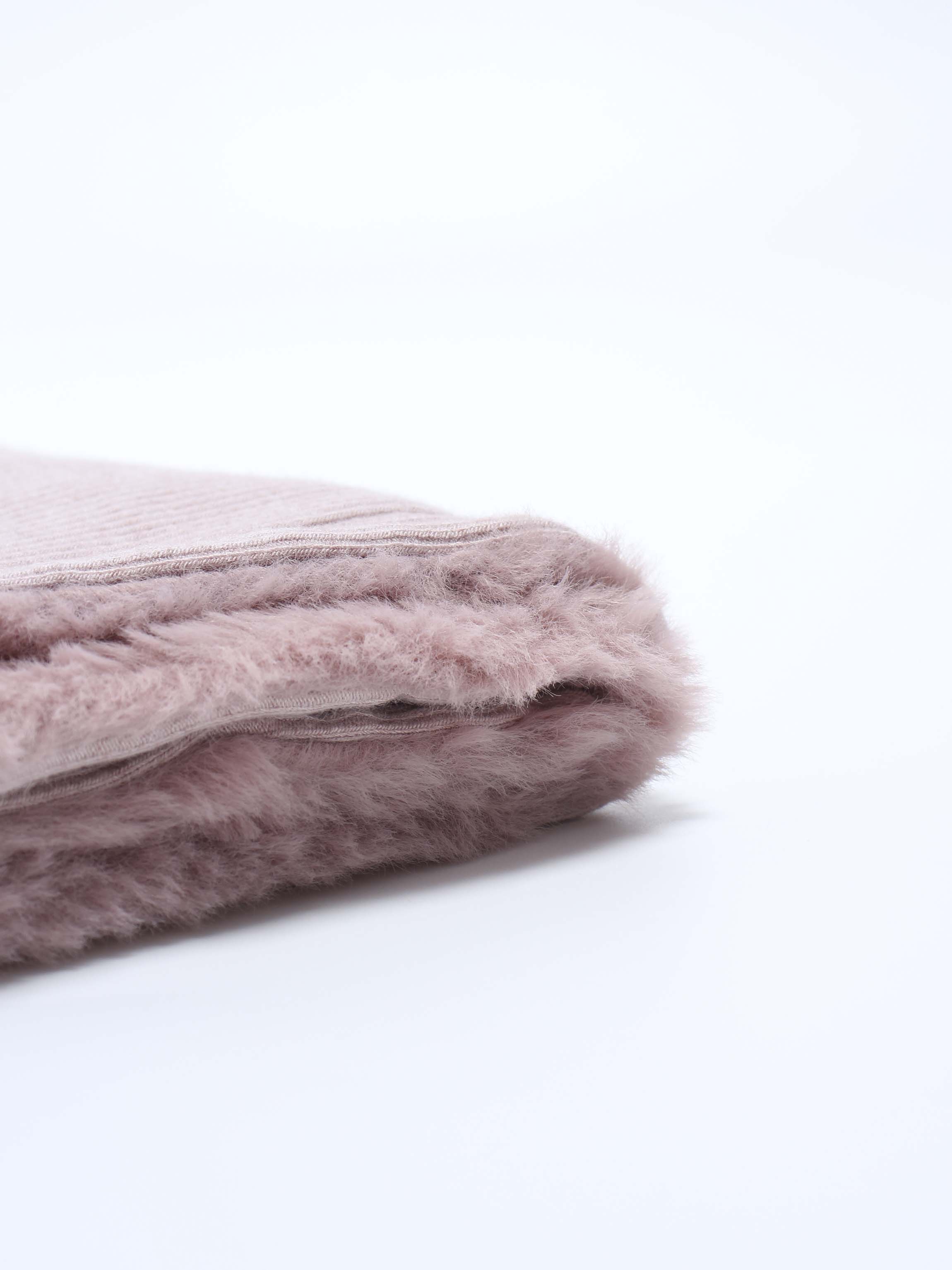 Plush Fur Blanket-Pink