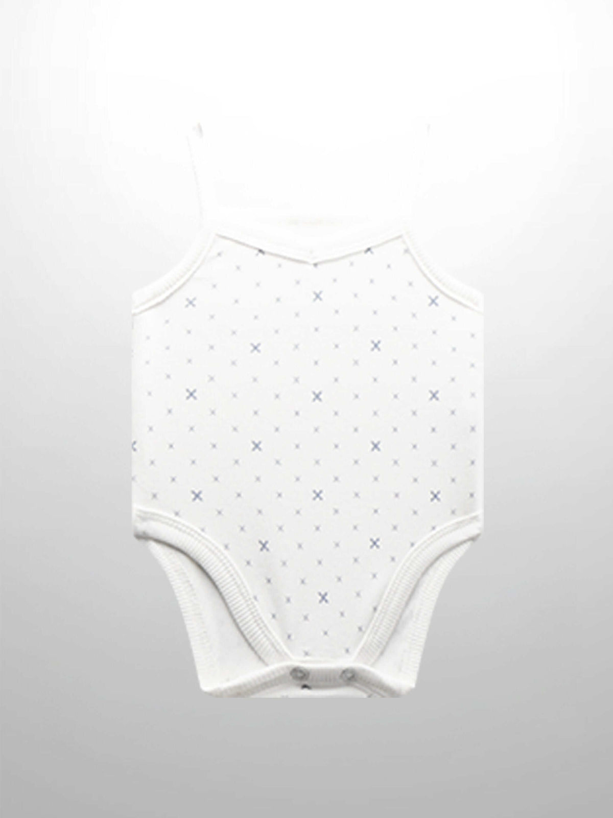 Diamond patterned bodysuit undershirt