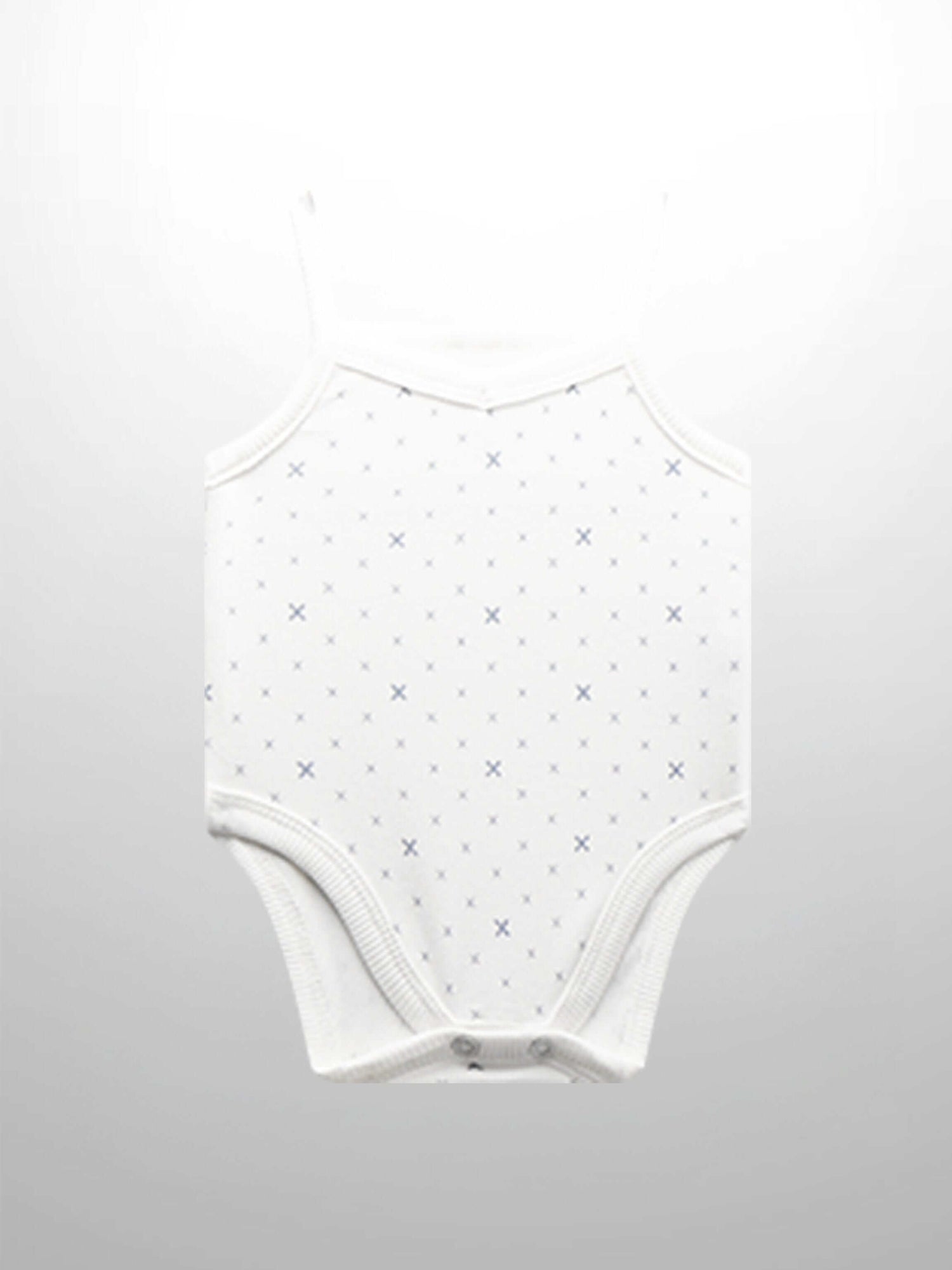 Diamond patterned bodysuit undershirt
