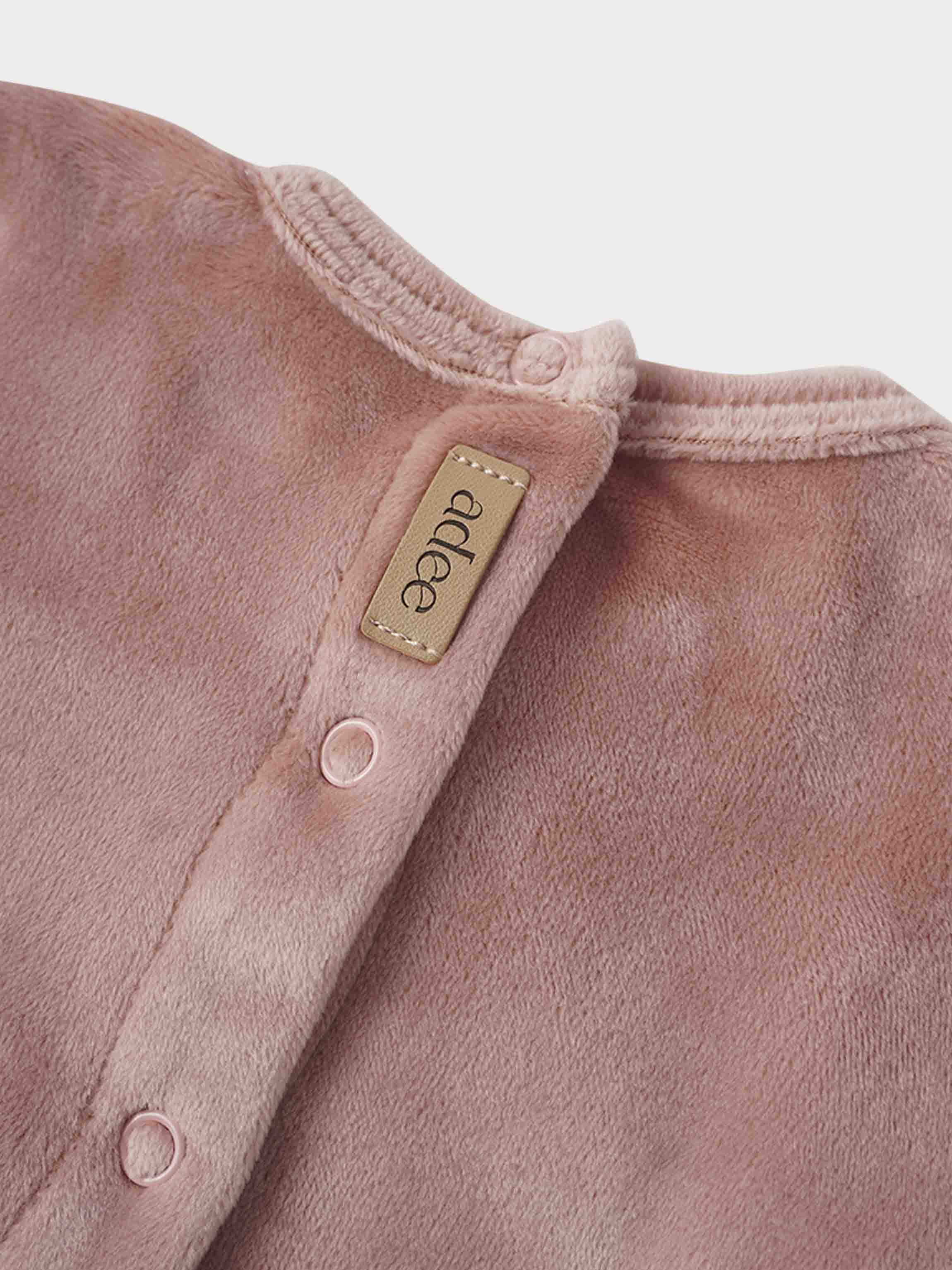 Velour Crossover Stretchy - Pink