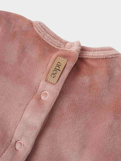 Velour Crossover Stretchy - Pink