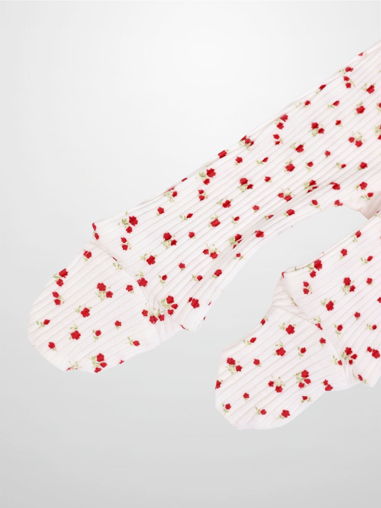 Red Flower Stretchy girls&