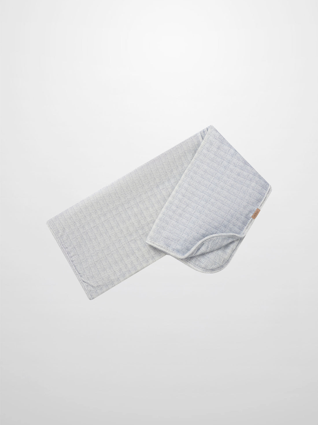 Heritage Herringbone Blanket - Blue, Adee boys swaddle blanket