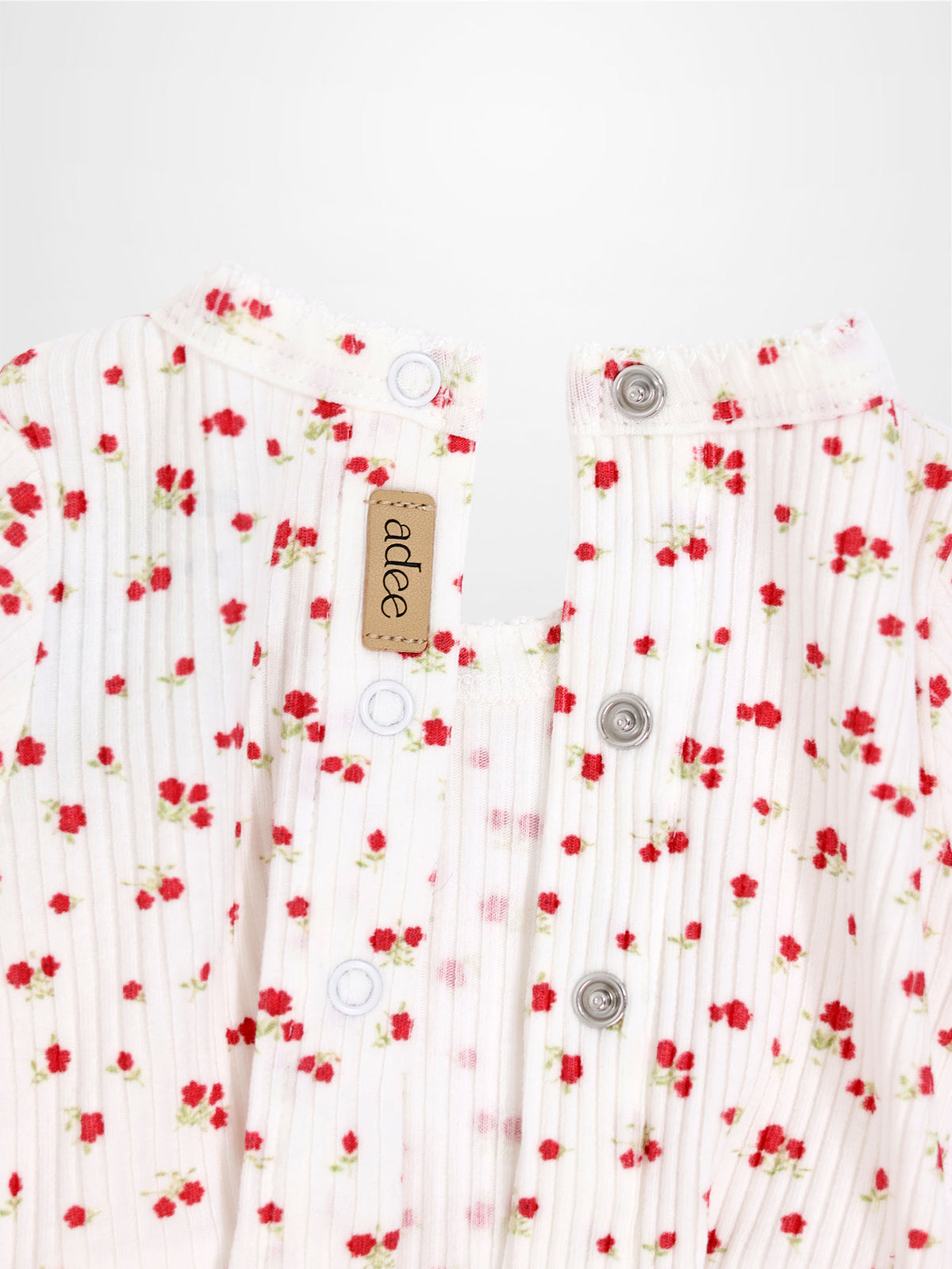 Red Flower Stretchy girls&