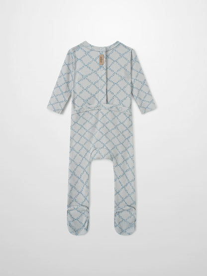 Blue Leaf Stretchy boys&