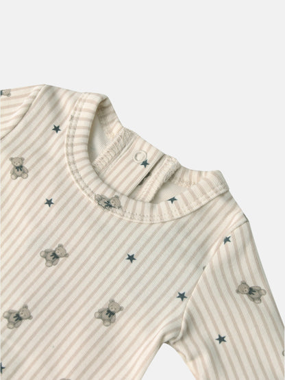Striped Bear Stretchy by Adee, boys&