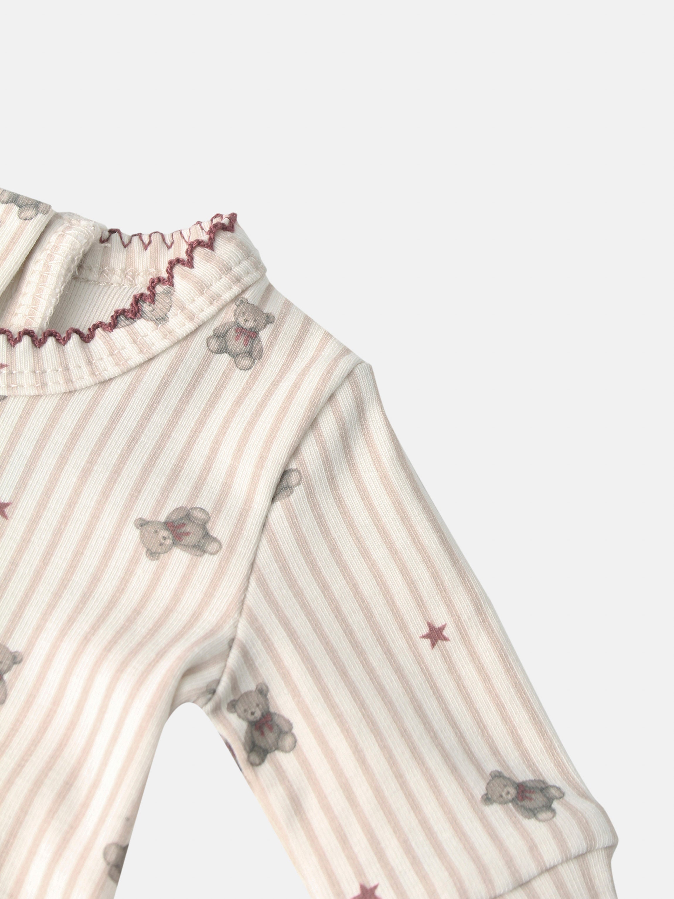 Striped Bear Stretchy by Adee, girls&