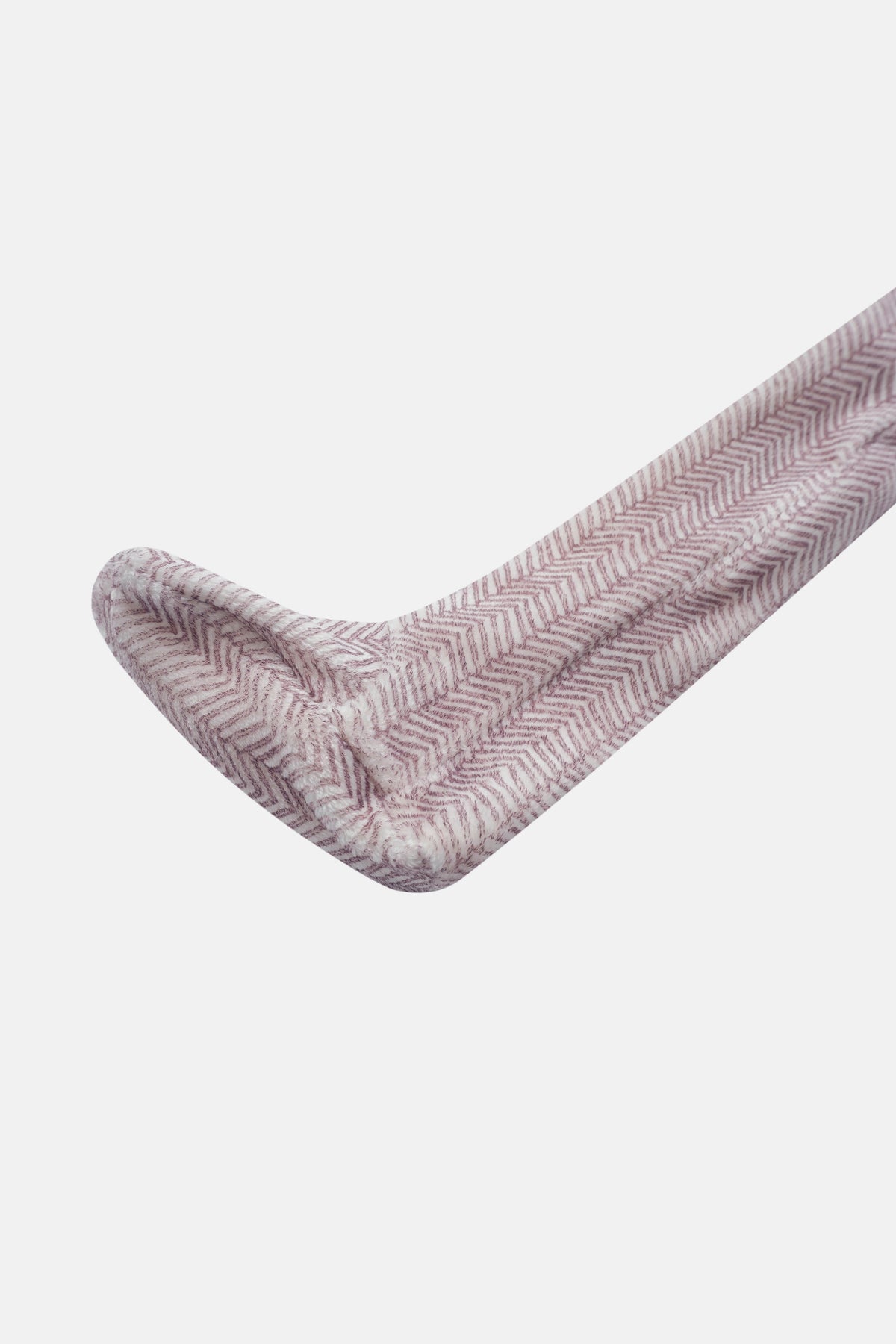 Adee Heritage Herringbone Red layette blanket; pinkish-red knit with a classic herringbone pattern