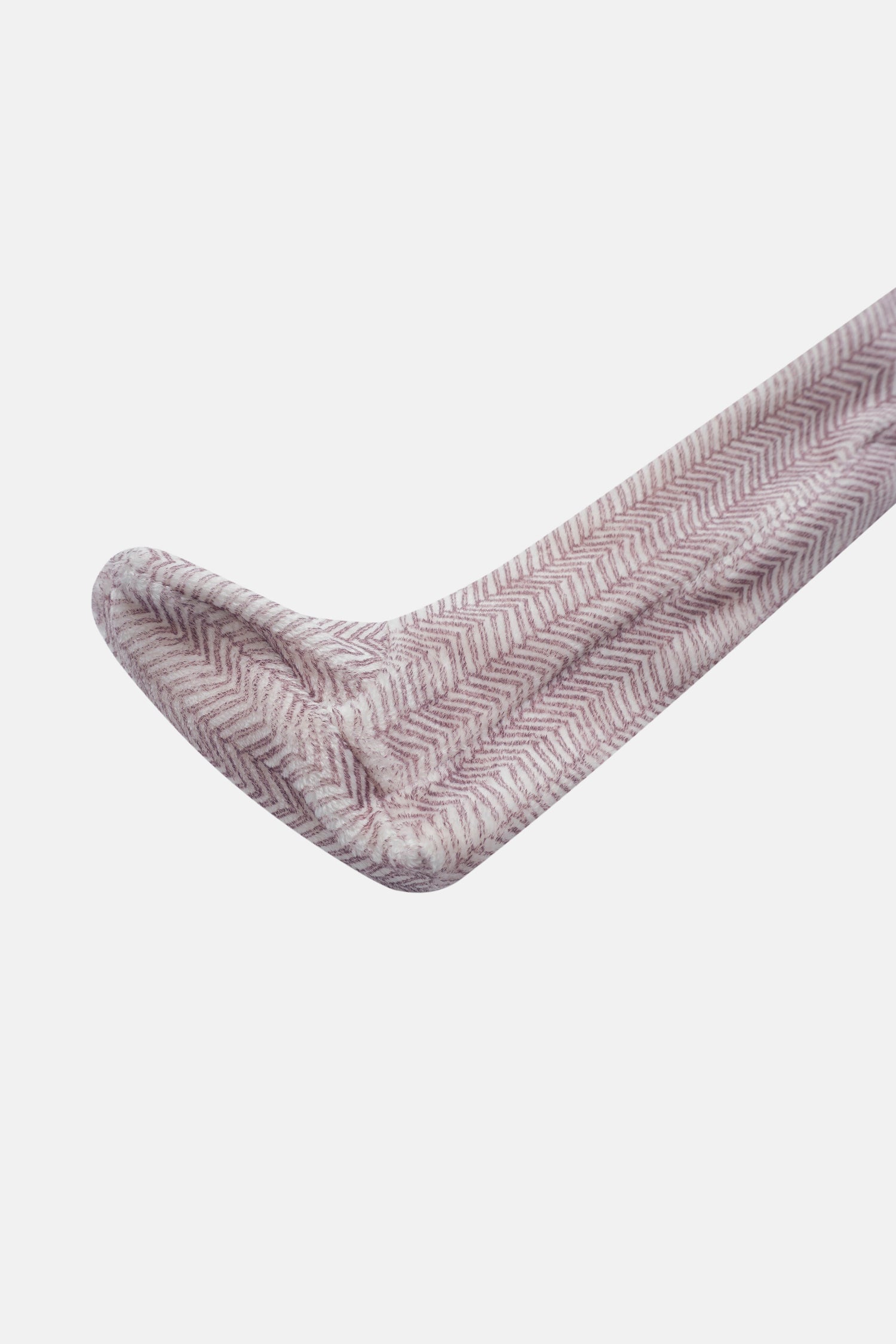 Adee Heritage Herringbone Red layette blanket; pinkish-red knit with a classic herringbone pattern
