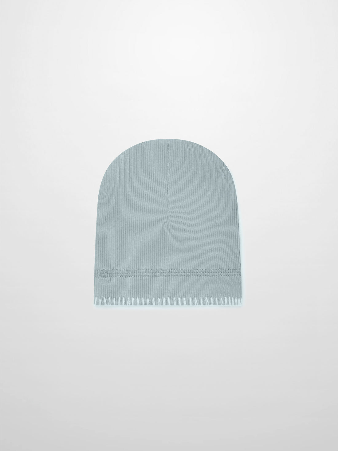 Legacy Stitch Hat by Adee, light blue boys beanie with ribbed knit and folded brim