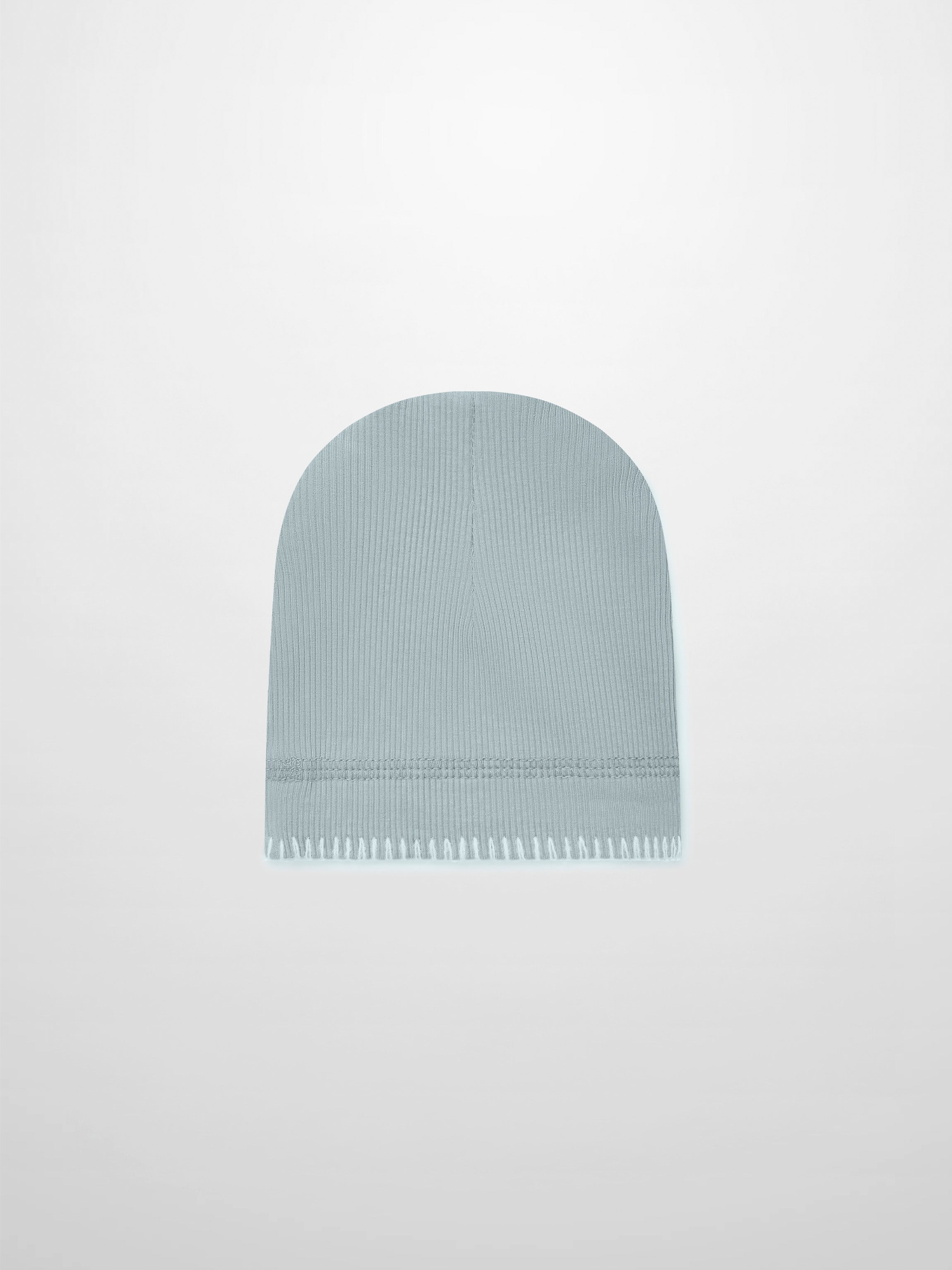 Legacy Stitch Hat by Adee, light blue boys beanie with ribbed knit and folded brim