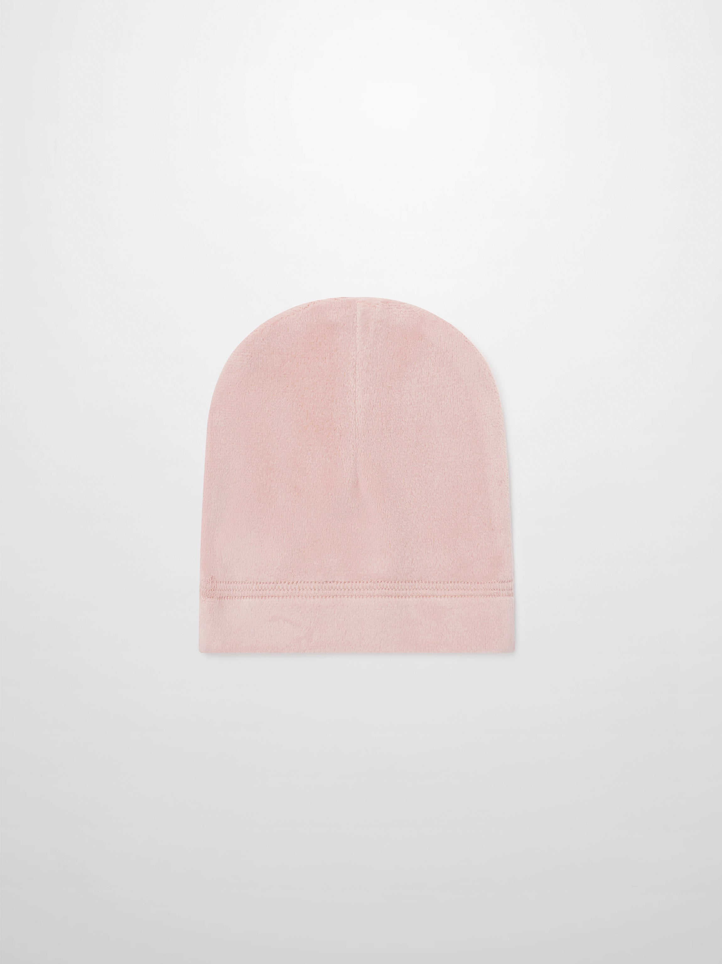 Ballerina Bear Hat for girls in soft pink plush fabric