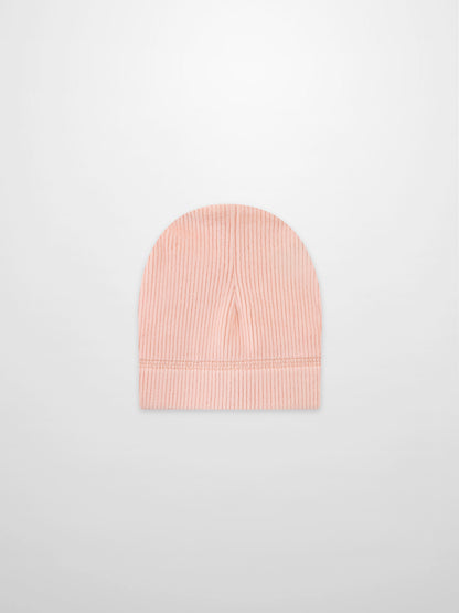 Embroidered Cherry Hat, pink knit girls hat by Adee