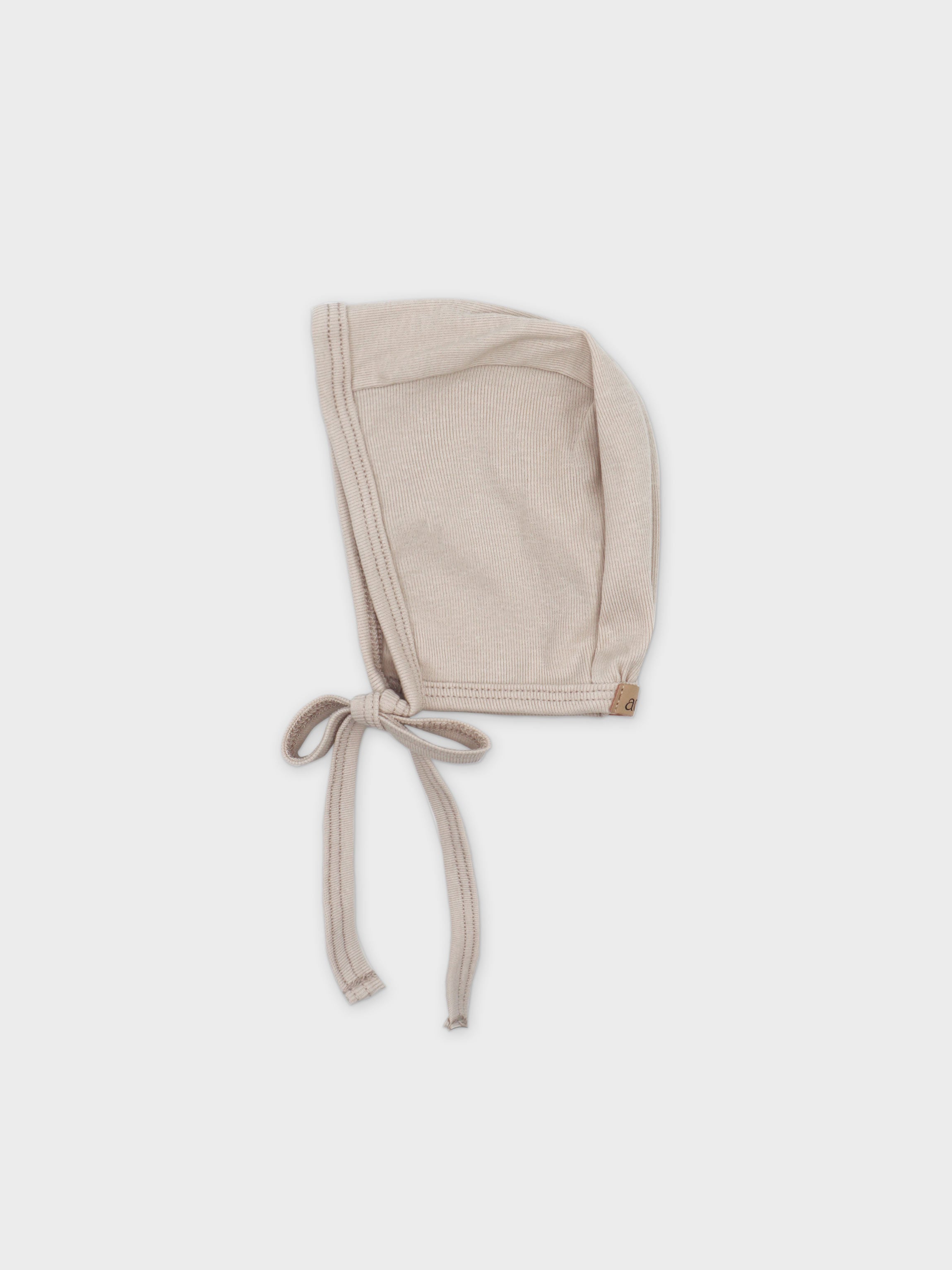 Non Ribbed Bonnet- Beige