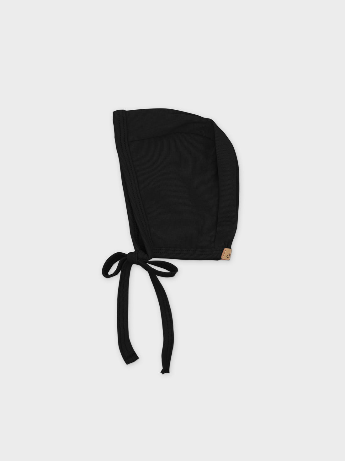 Non Ribbed Bonnet- Black