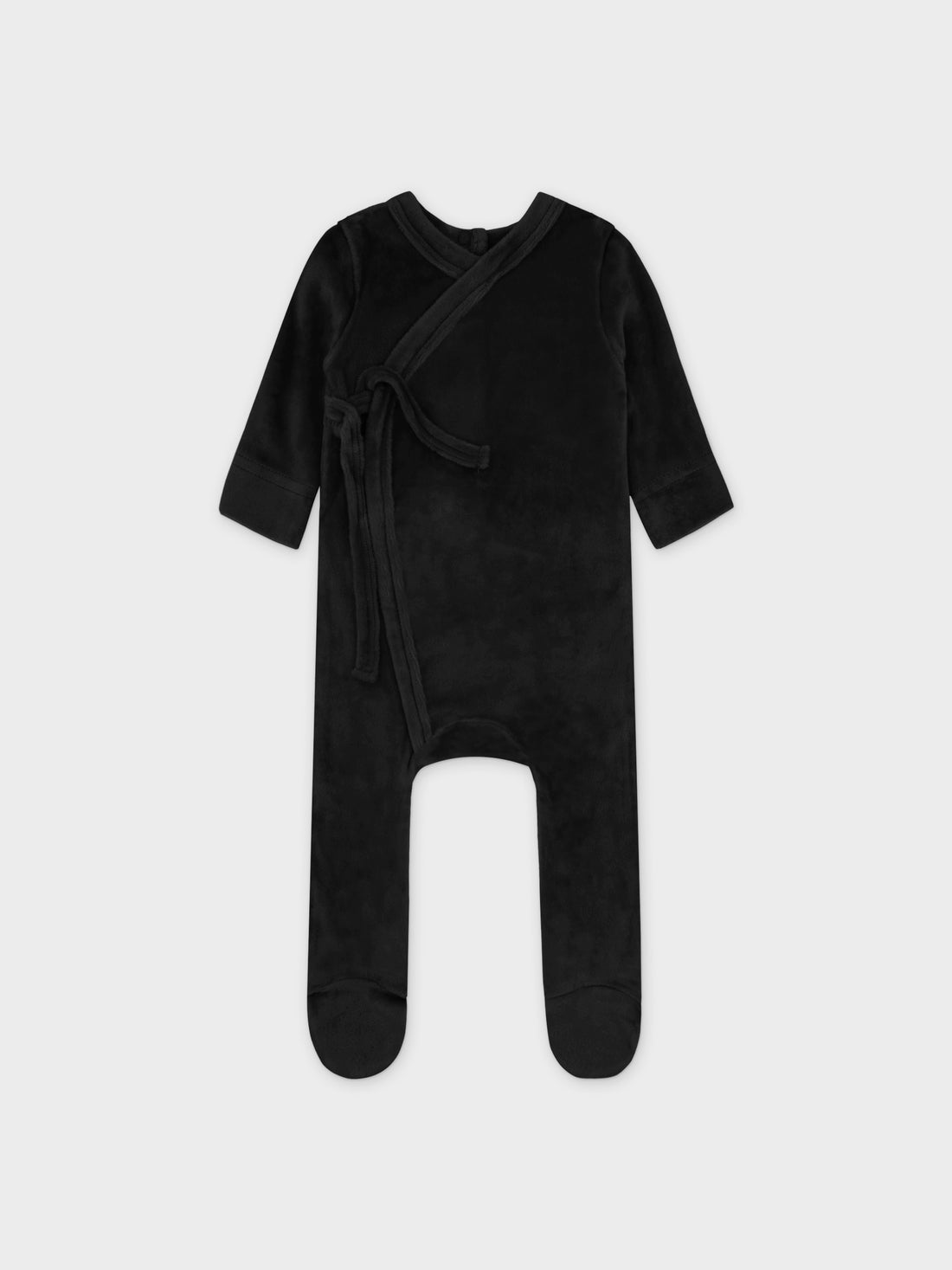 Velour Crossover Stretchy - Black