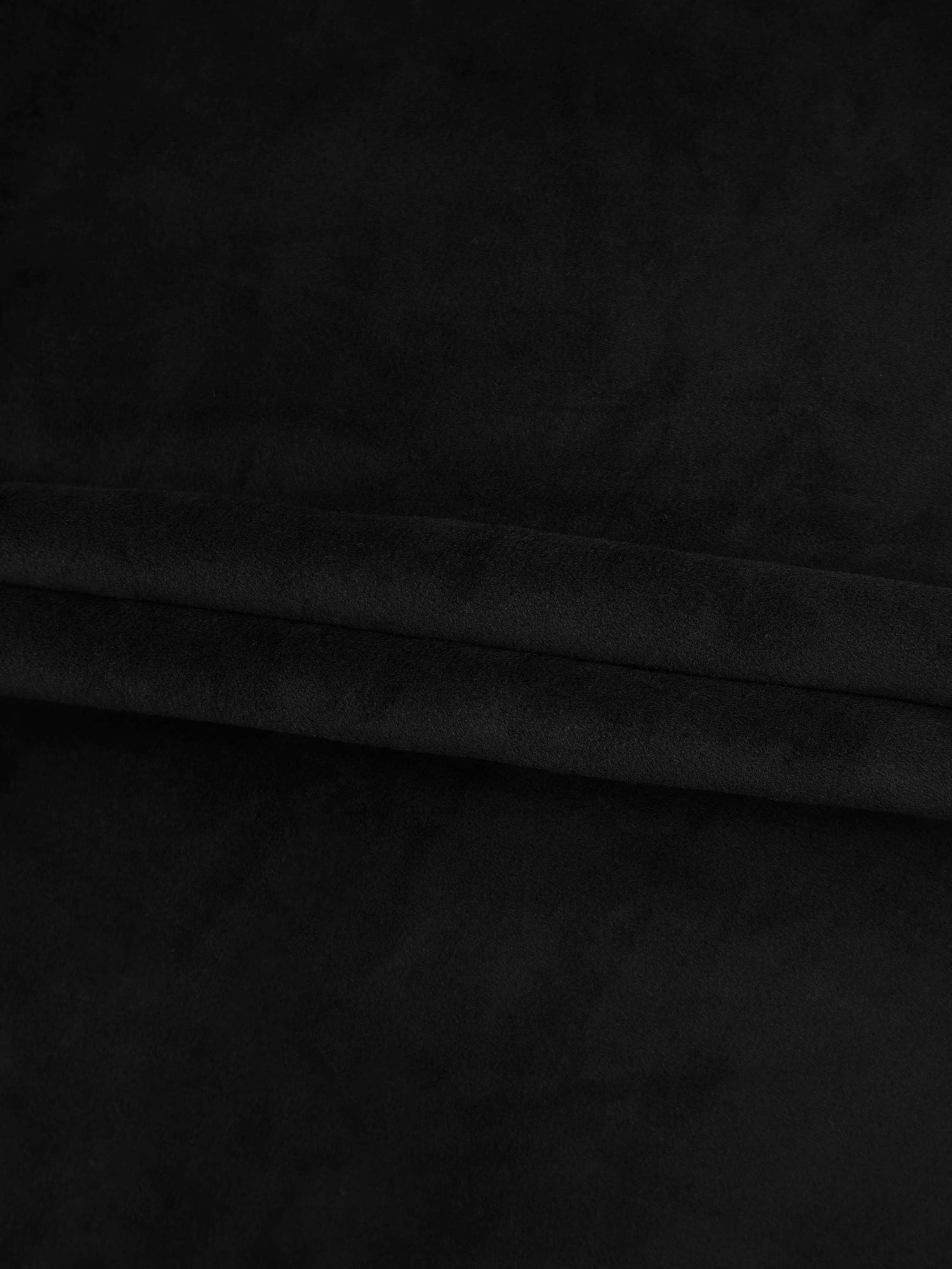 Velour Crossover Blanket-Black