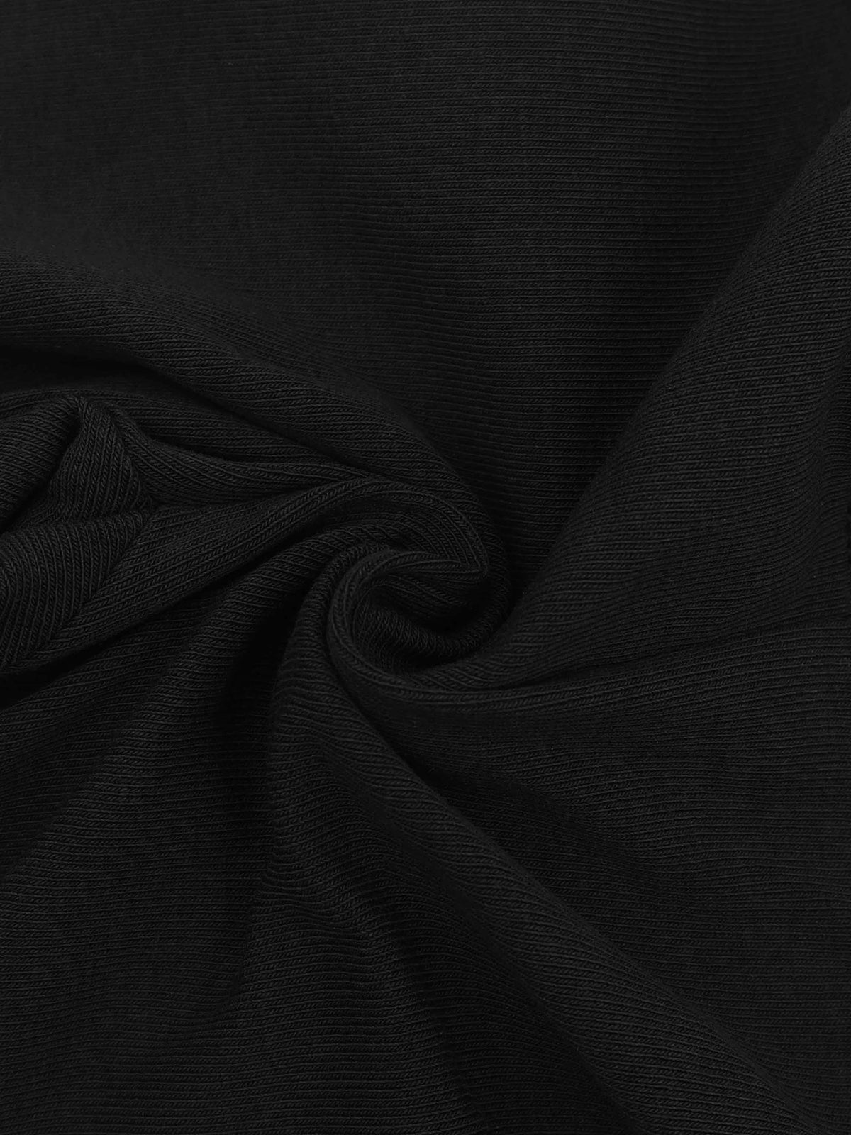 Black fabric texture for leggings.