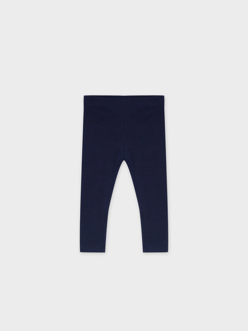 Navy leggings for babies and toddlers