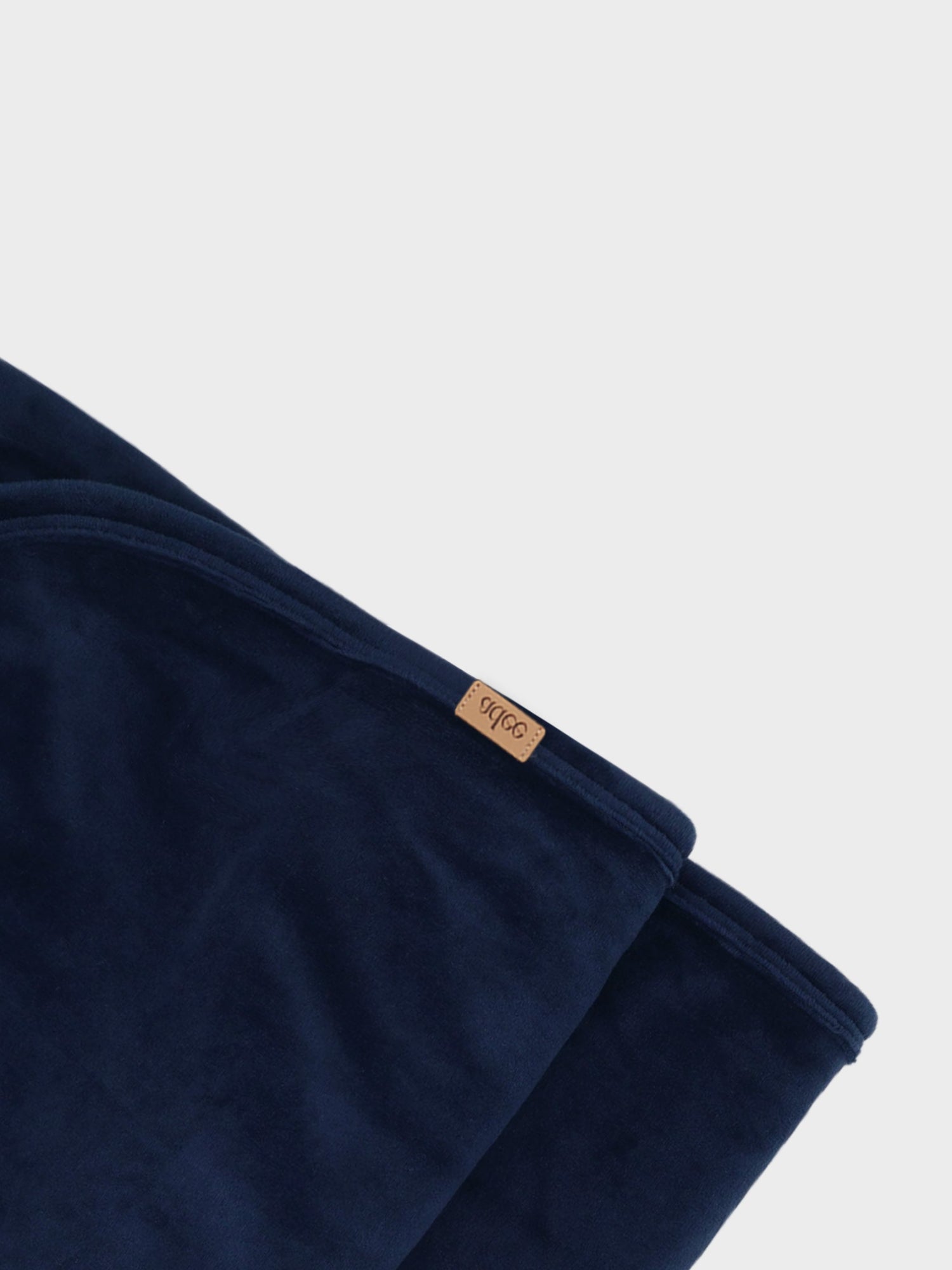 Velour Crossover Blanket-Navy