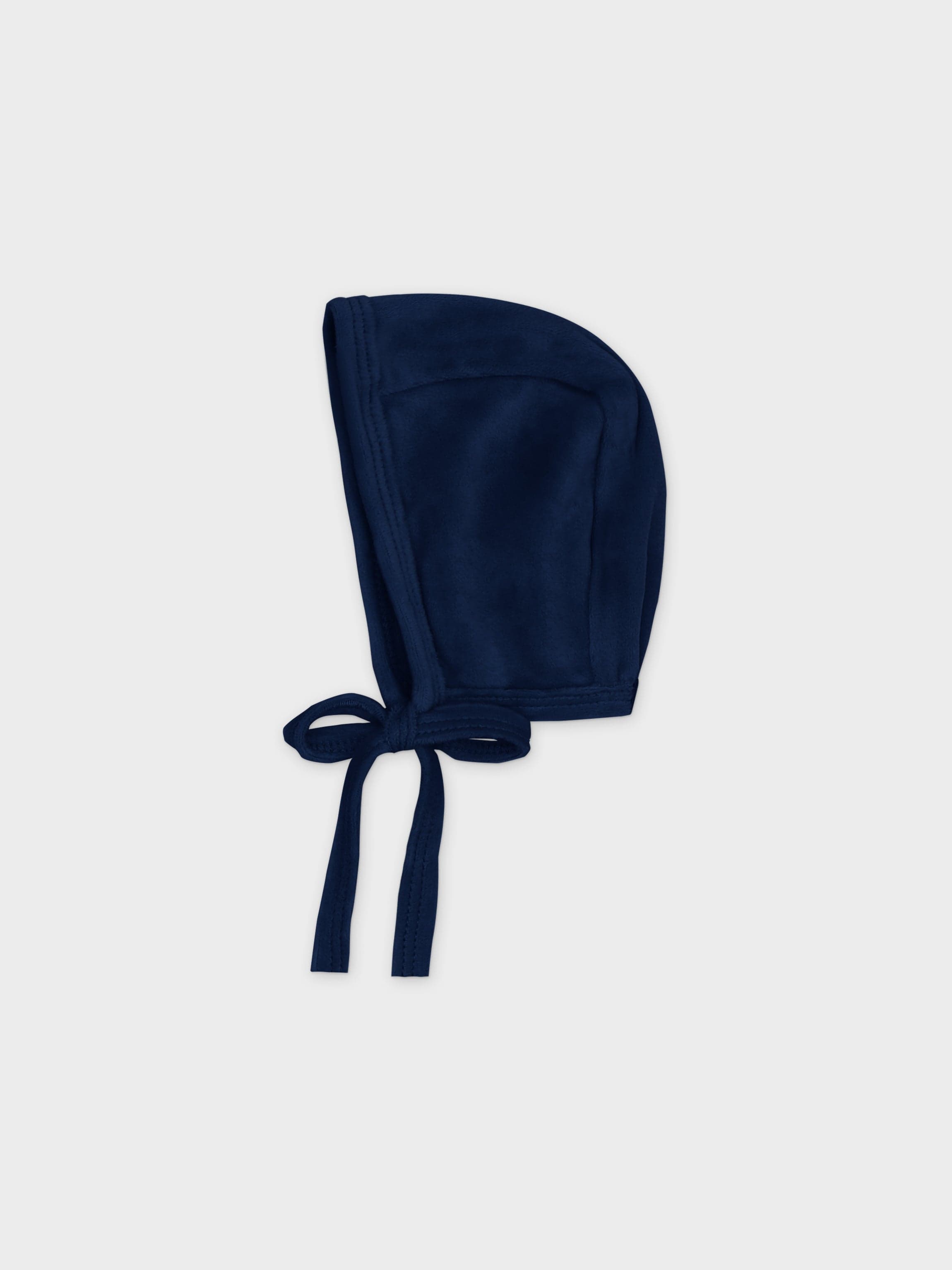 Velour Crossover Stretchy &amp; Bonnet- Navy