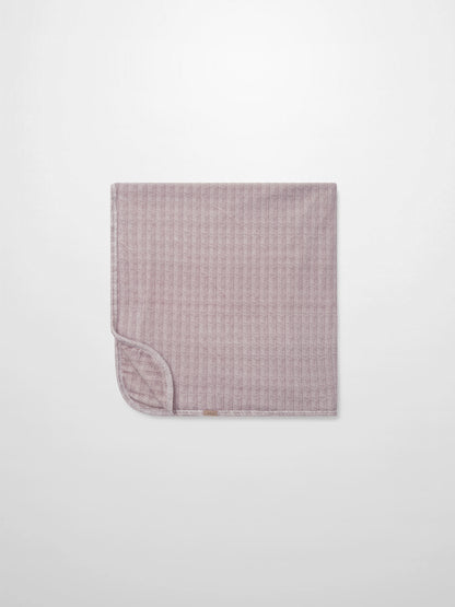 Heritage Herringbone Blanket by Adee, red swaddle receiving blanket for girls