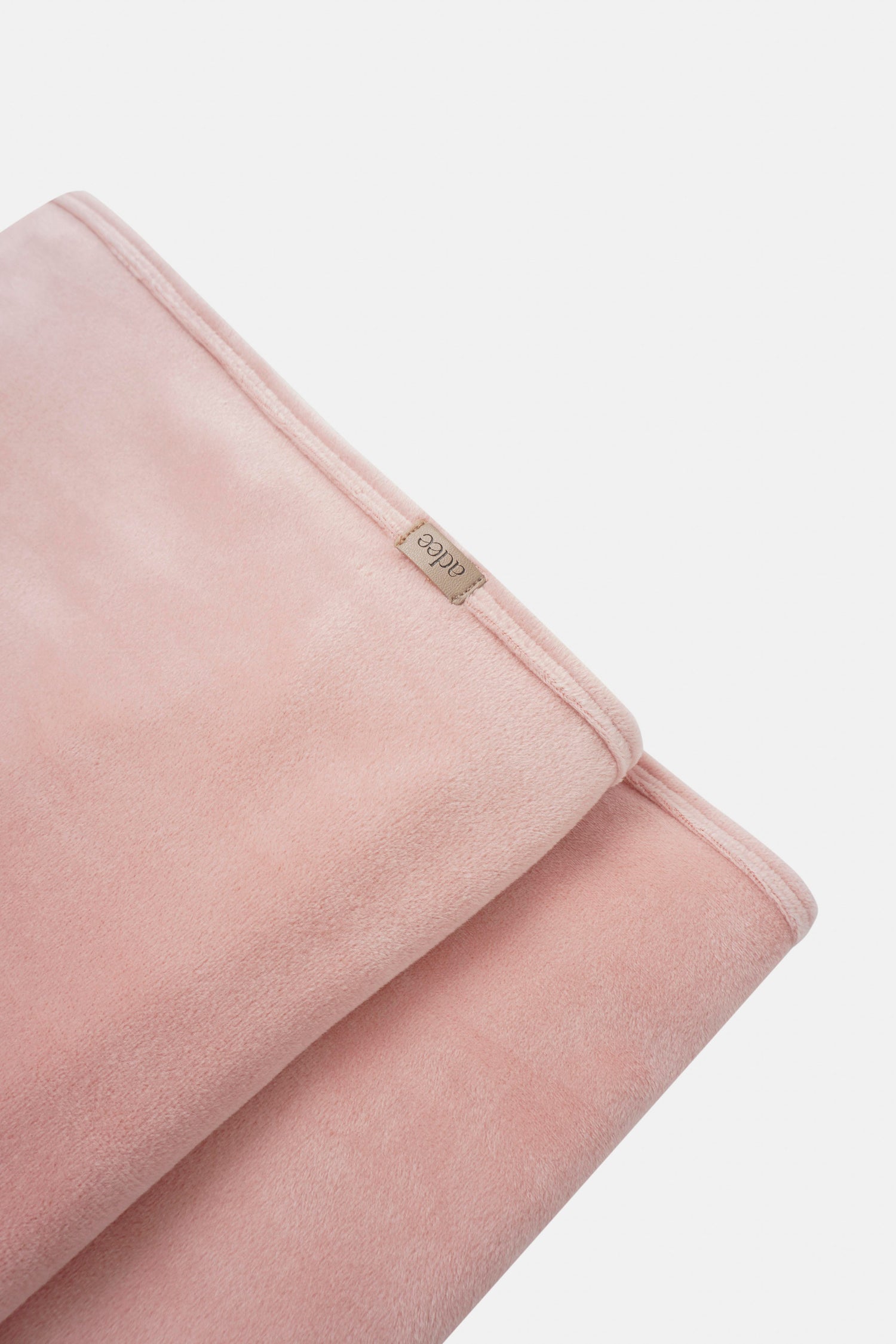 Ballerina Bear Blanket, pink plush swaddle blanket with Adee tag