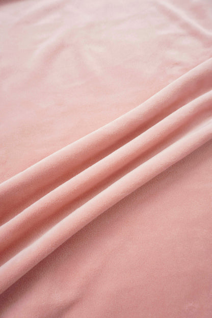 Ballerina Bear Blanket swaddle blanket in soft pink plush fabric