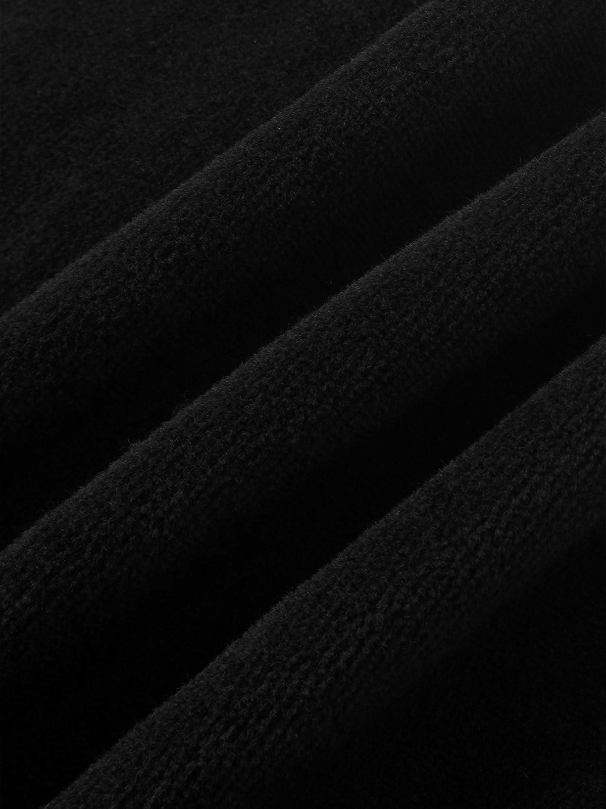 Velour Circle Skirt for girls in black velour fabric, Adee