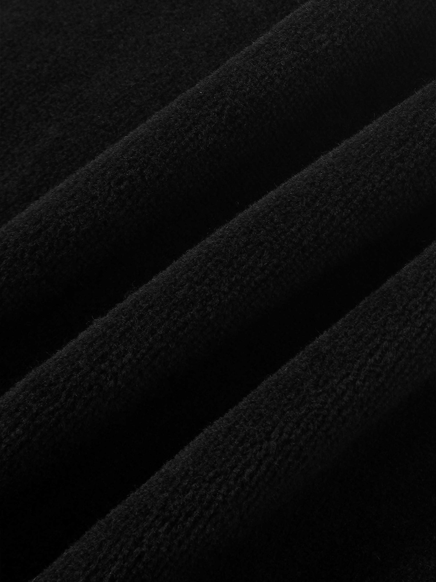 Velour Circle Skirt for girls in black velour fabric, Adee
