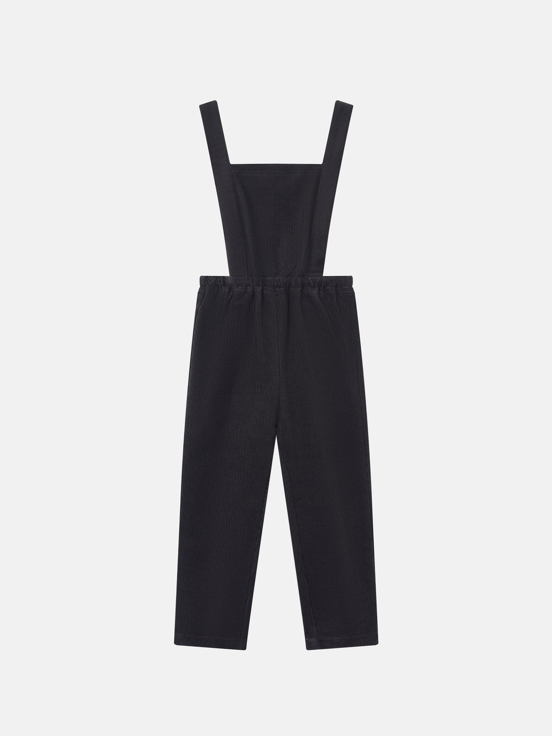 Adee grey corduroy boys overalls with bib and shoulder straps