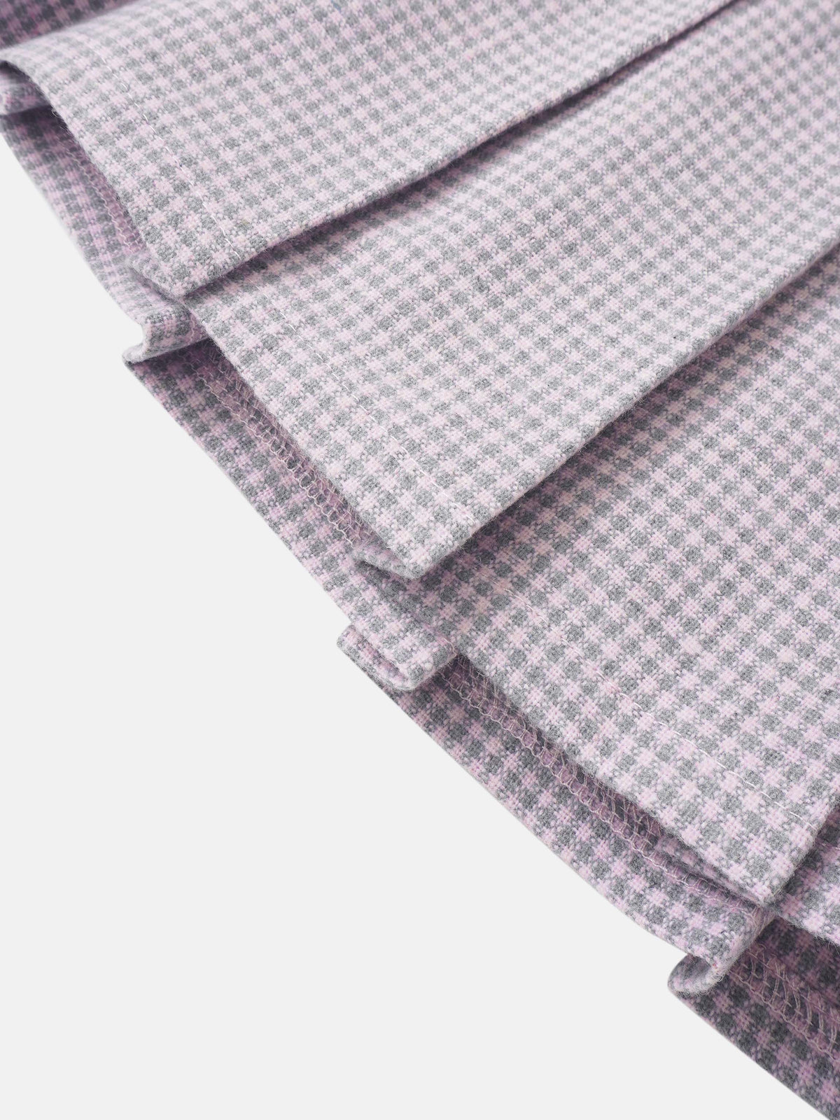 Gingham Pleated Skirt - Grey by Adee dressy girls skirt