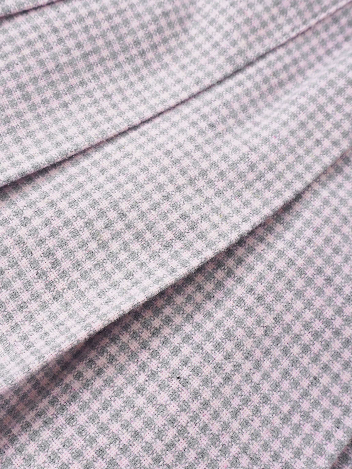 Gingham pleated skirt in grey with pink accents, Adee brand, girls&